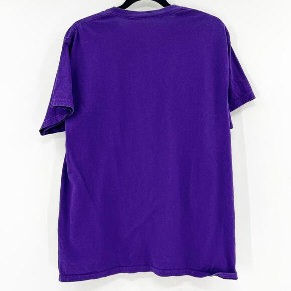 Fanatics Unisex Purple Clemson Crew Neck Tee L - Picture 2 of 3